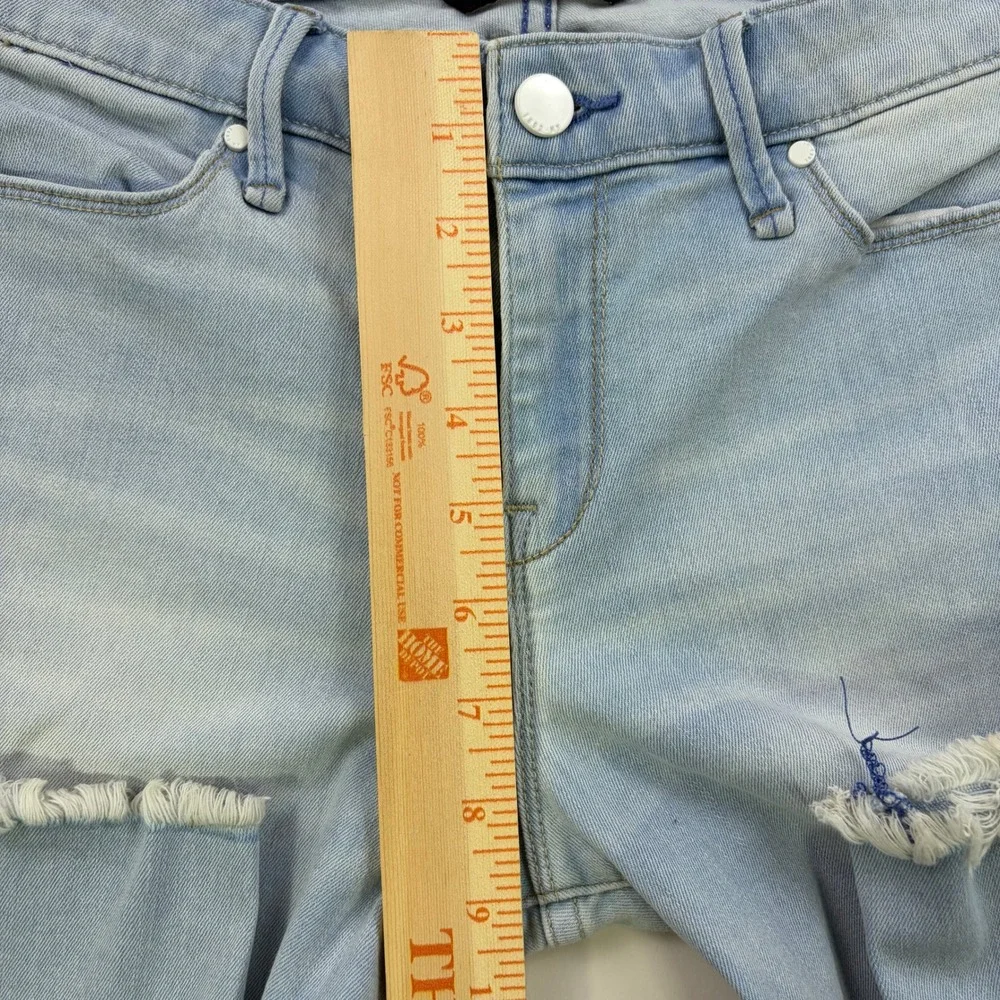 Abercrombie & Fitch Mid Rise Super Skinny Ankle Jeans Womens 28 Light Wash